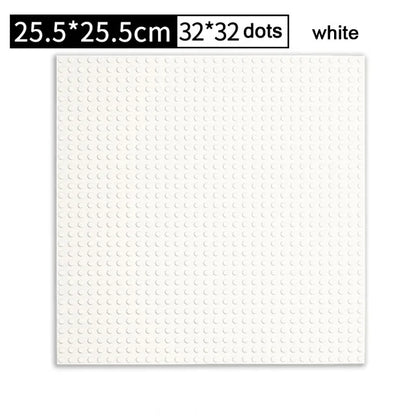 City Road Street Baseplate Straight Crossroad Curve T-Junction Building Blocks Base Plates Construction for Children Kids