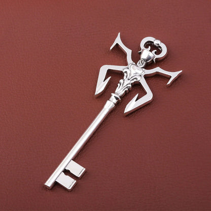 Resident Evil 4 Remake Keychain Large Irregular Key Retro Soldier Armor Cthulhu Octopus Pendant Men And Women Jewelry Gift
