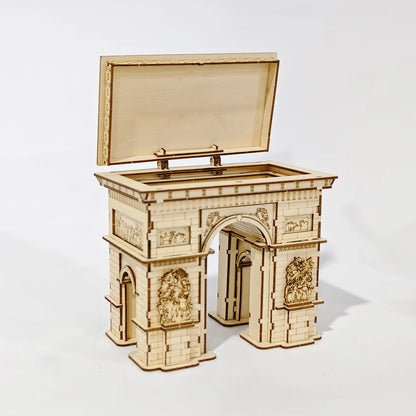 DIY 3D Wooden Puzzle Model - Arc De Triomphe - Perfect Gift for Model Enthusiasts, Birthdays, Christmas, and Holiday Celebration