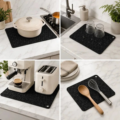 Silicone Cooktop Mat Fireproof Protection Flexible Induction Baking Plate Pad Kitchen Counter Accessories Set