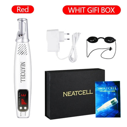 Handheld Skin Care Beauty Tool Spot Fading Dark Area Brightening Face Device with Display Portable Gentle Light Technology Wand