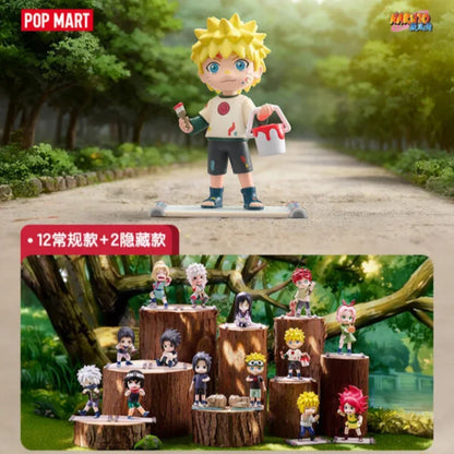 POPMART Naruto Shippuden Childhood Series Blind Box Toys Mystery Box Mistery Caixa Action Figure Genuine Original Surprise Box