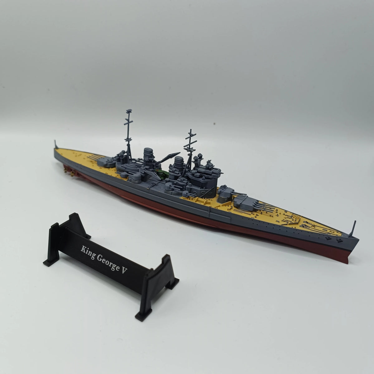 1/1000 Scale WW2 Military Warships KMS Prince of Wales 1941 & King George V 1940  Battleship Collection Model Kids Christmas Toy