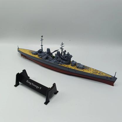 1/1000 Scale WW2 Military Warships KMS Prince of Wales 1941 & King George V 1940  Battleship Collection Model Kids Christmas Toy