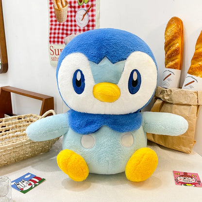 Big Size Kawaii Piplup Plush Toy Pokemon Penguin Stuffed Anime Doll Very Soft Cuddly Plushie Birthday Gifts For Fans