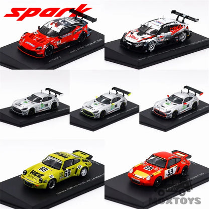 Spark 1:64 AUTECH Z CIVIC TYPE R GT500 LMGT3 Carrera RSR Diecast Model Car