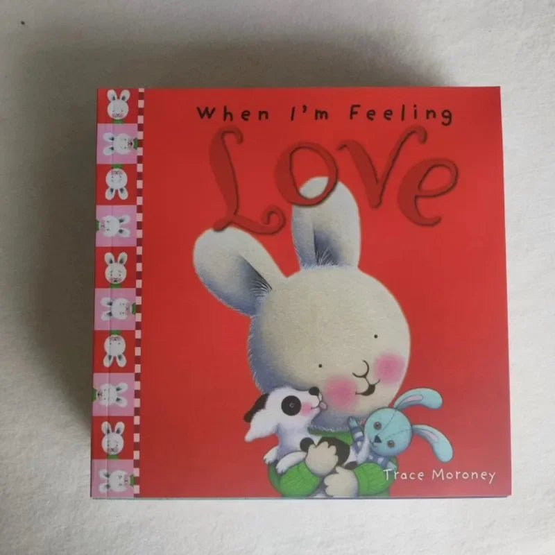 18 Books/set When I 'm Feeling Hairy Rabbit Picture Story Reading Book English Baby Regulate Emotion Management Books