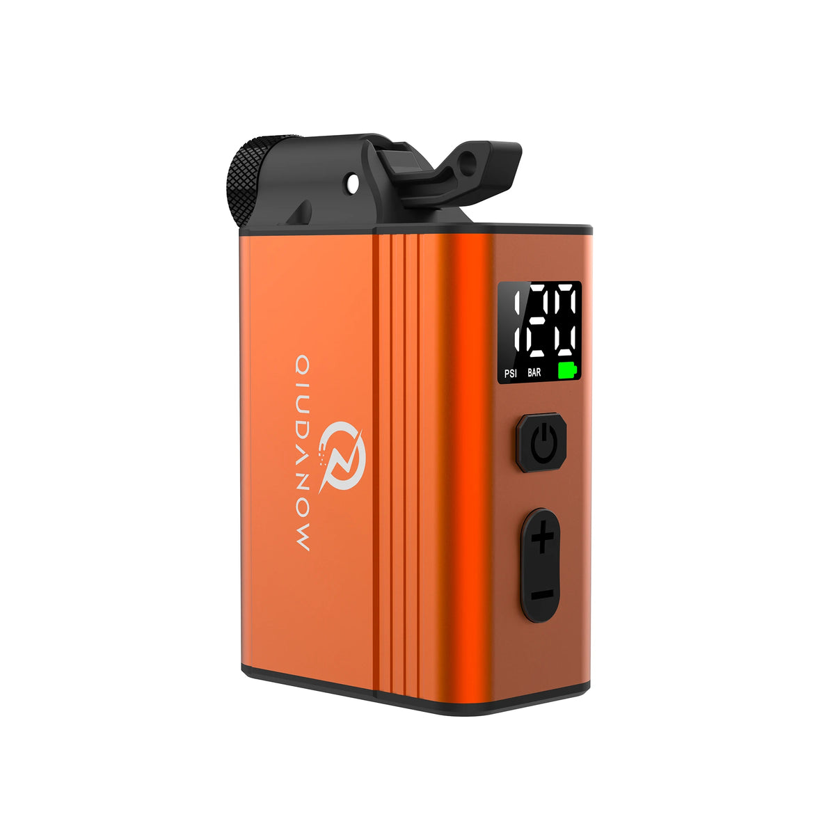 QIUDANOW Mini Electric Bike Portable Air Inflator Tire Gauge Wireless Air Pump Schrader Presta Clik Valve Bicycle Accessories