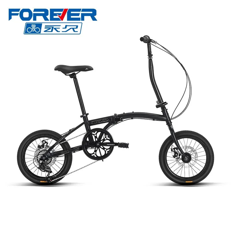 New forever Foldable Bicycle Adult Ultra Light Portable Trunk Bicycle 16inch