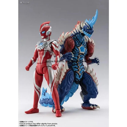 BANDAI Genuine S.H.Figuarts Series ULTRAMAN OMEGA and REKINESS, THE METEOKAIJU Finished Product Movable Model  Exquisite Toys
