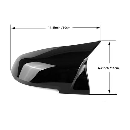For BMW 1 2 3 4 Series F20 F30 F31 F32 F36 2012 + 320i 328i 330d 335i M3 M4 1Pair Side Rearview Wing Mirror Cover Caps ABS