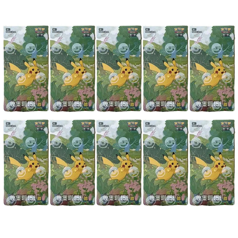 Wholesale Pkm Ptcg Card Simplified Chinese Zhu Zi Collected 151 Change Series Blind Box Card Gengar Collectible Game Cards Gifts