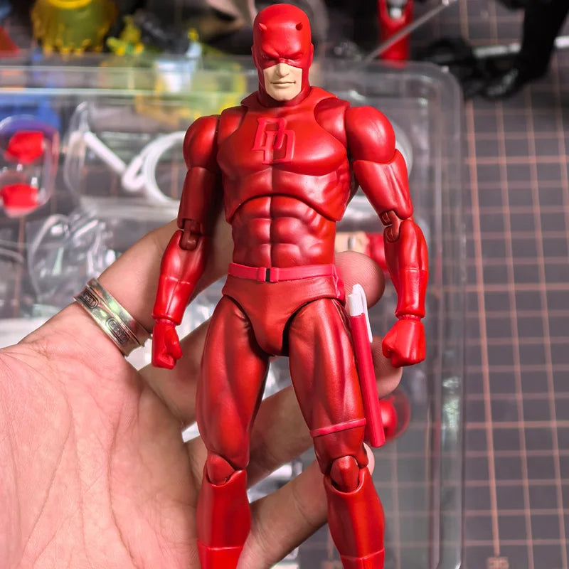 Ct Toys Mafex 223 Daredevil Black Action Figure Shf Comic Version Anime Figurine Statue Model Toys Gifts In Stock