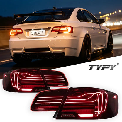 TYPY Plug and Play Car For 2005-2013 BMW 3 Series E92 Taillight Upgrade Modified to New DRL Dynamic Turn Signal LED Taillight