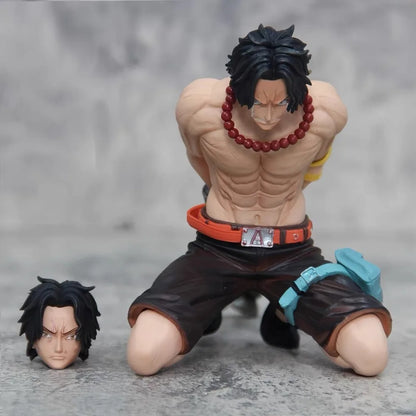 13cm ONE PIECE Figures ACE Figure Collectible Decorations Anime Goods Toy Gift Christmas Present