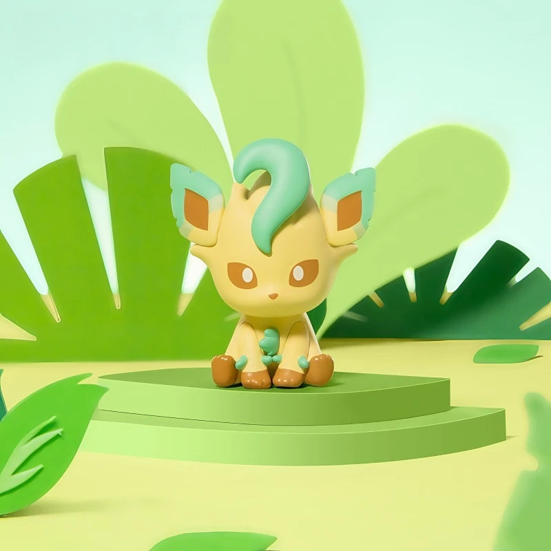Original Pokemon Eeveelution Mini Action Figures Eevee Sylveon Espeon Toys Mini Model Decorative Ornaments Cute Birthday Gift