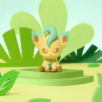 Original Pokemon Eeveelution Mini Action Figures Eevee Sylveon Espeon Toys Mini Model Decorative Ornaments Cute Birthday Gift