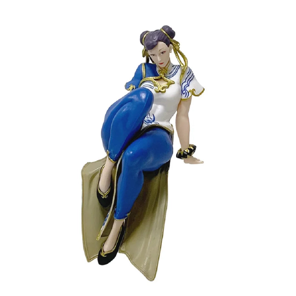 14-17cm Street Fighter 6 Fighting Game Peripherals Figure Chun-Li Ryu Jamie Action Model Pvc Desktop Statue Collection Toys Gift