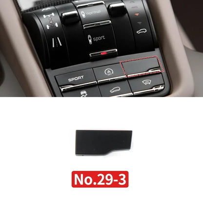Car Center Console Multi Functional Sport Mode Start Stop Button Vehicle Stability Lane Keeping E-Power for Porsche Cayenne