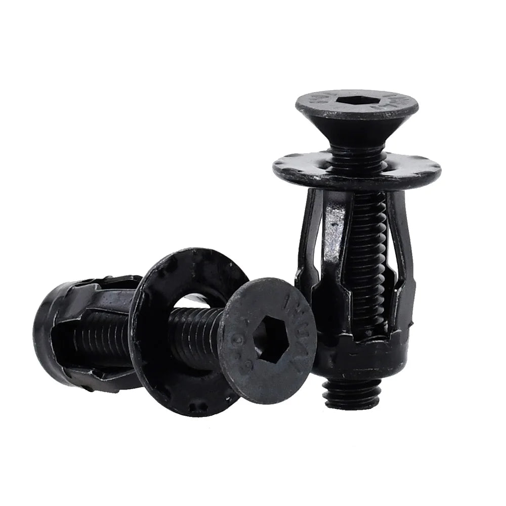 M4 M5 M6 Petal Rivet Nuts Carbon Steel Molly Jack Nut License Plate Fixing Metal Panel Clamp Lock Rivnut Screw Nut Kit Nutsert