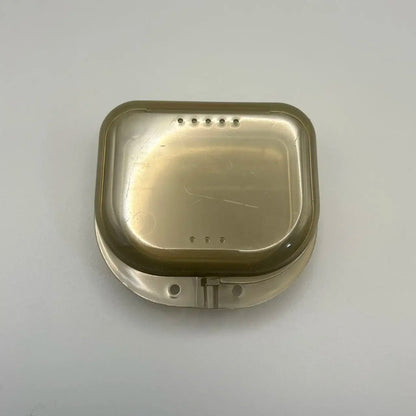 50pcs Denture Storage Box Dental Orthodontic Braces Retainer False Teeth Protective Case Prosthesis Teeth Container Boxes