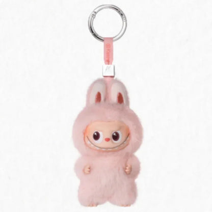 Genuine Pop Mart Pin For Love Labubu V4 The Monsters Blind Box Cute Keychain Christmas Mystery Gift