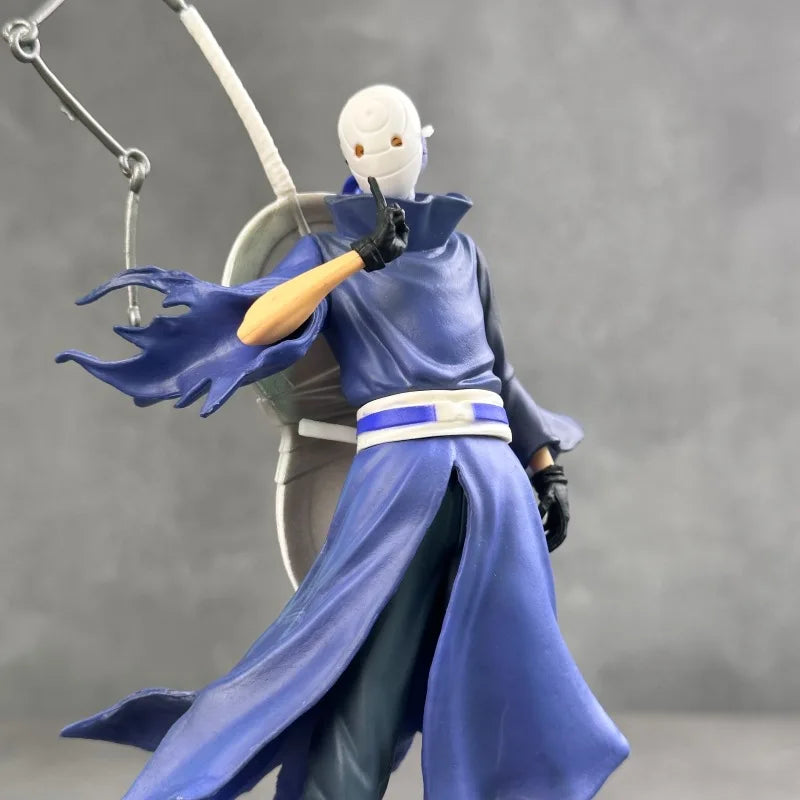 Naruto Anime Figure Uchiha Obito Action Figures double headed Statue PVC Collection Model Desktop Ornament Birthday Toys Gift