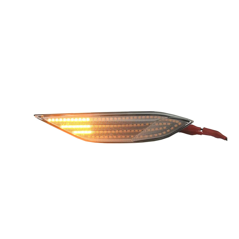 Fit For Porsche Cayenne 958 92A 2010- 2014 2pcs LED Dynamic Amber Turn Signal Light Side Fender Marker Lamp PO2555102