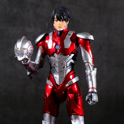 Ultraman Action Figure ZD Toy Kotaro Higashi Zero suit Tiga Suit Ace Ultra Seven Ultraman Jack Model Adult Collectible Toy