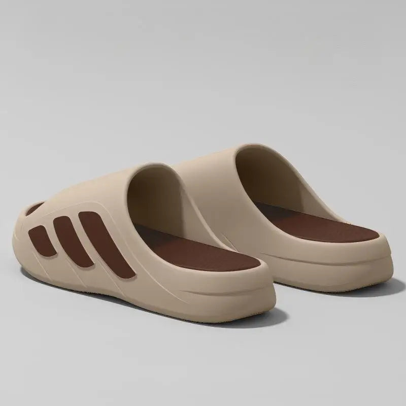 Women's Trendy Outdoor Couple's Slippers, Eva Slippers with a Soft, Non-Slip, and Durable Feel, Suitable for Men and Women, Indoor Home Silent Slippers