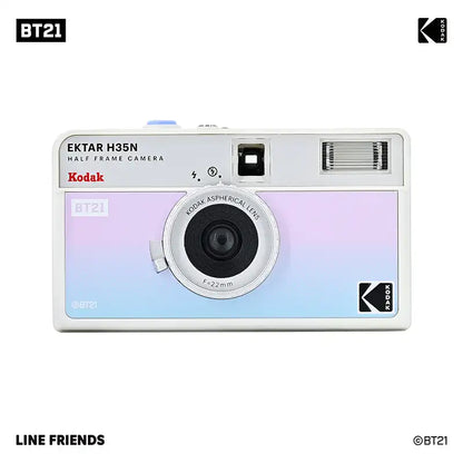 KODAK H35N BT21 35mm Half-Frame Film Camera 72 Photos/36exp Reusable Point&Shoot Built-in Star Filter Flash Bulb Mode