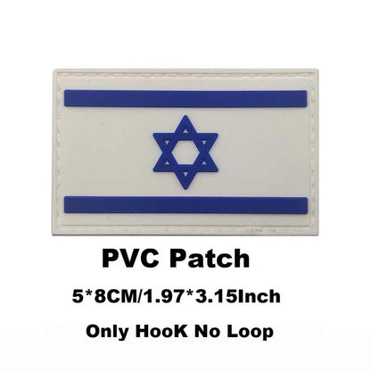 Russia,Poland,Germany,Italy,Spain,France Flags Emblem Military Backpack Badge,3D PVC Rubber Applique Tactical Patches with Hook
