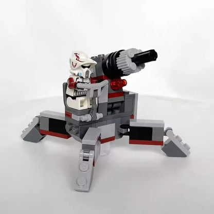 Limited Edition Star Wars Elite Clone Troop and Assault Robot 9488 with Mannequin Boy Assembled Model