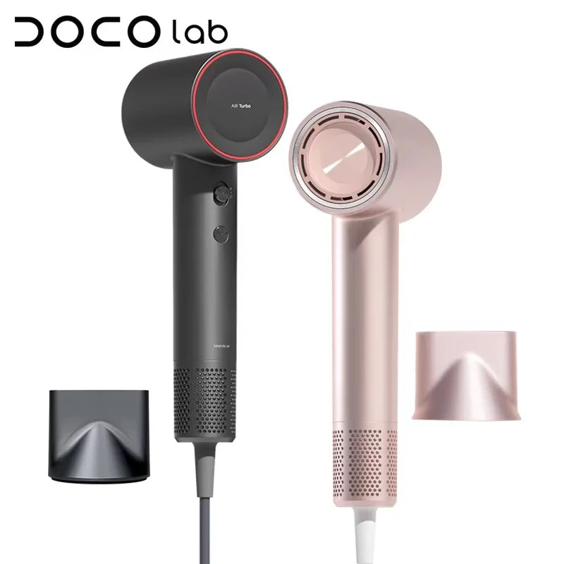 DOCO Hair Dryer 75m/s High Speed 200 Million Negative Ions Hair Care 110000 Rpm Professional Lightweight Home Travel Gift