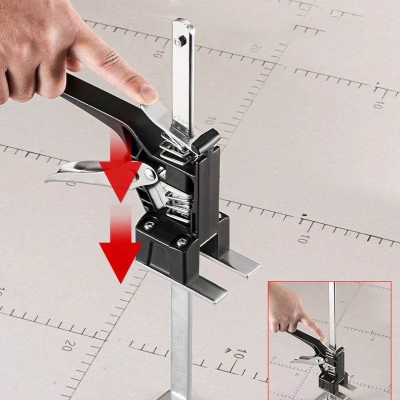 Multifunctional Lifting Tool Labor-saving Lifter Jack Elevator Tool Tile Height Adjuster Hand Lifting Tool Door Panel Furniture