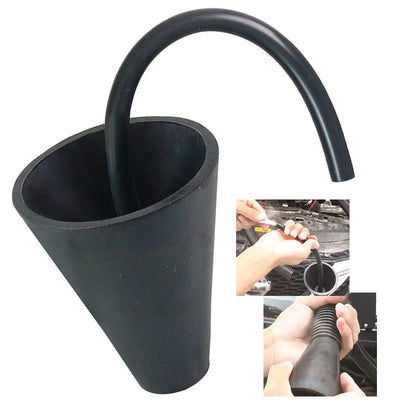 Automotive Smoke Cone Leak Detector Exhaust Air Intake Duct Adapter Leak Detection Car Smoke Machine Accessories