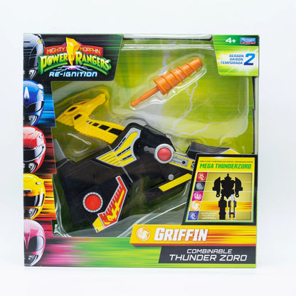 Playmates Power Rangers Mega Thunderzord Action Figure Re-Ignition Ultimate Combiner Robot Collect Lord Zedd Tigerzord Dinozords