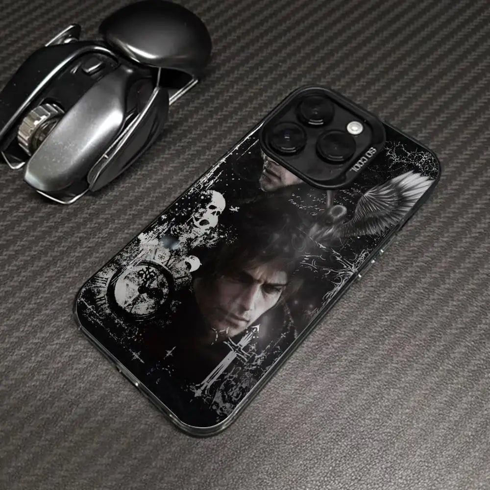 new game Resident Evil Requiem Phone Case black IMD Colorful Silver Suitable case for iPhone 17 16 e 15 14 13 12 11 Pro Max