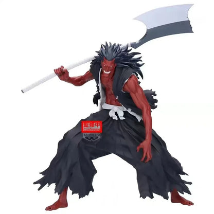 Bandai Bleach MAXIMATIC Zaraki Kenpachi Figure Banpresto Original Anime Model 24cm Collectible Decoration Toy Gift AS