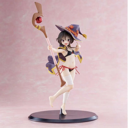 New Anime figure KonoSuba: God's blessing in this wonderful world! Megumin, the Great Magician Mayor Beautiful Figure Model Toy