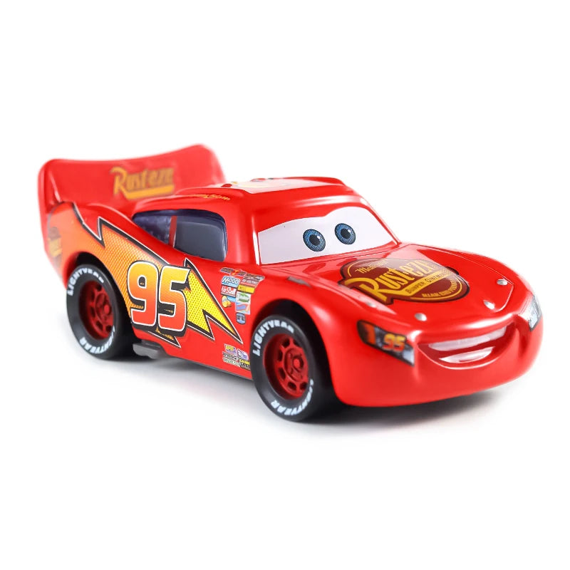 Pixar Car 2 Car 3 Storm Jackson Truck Lightning McQueen No：4 28 33 63 Container Truck Die Casting Mack Model Child Birthday Gift