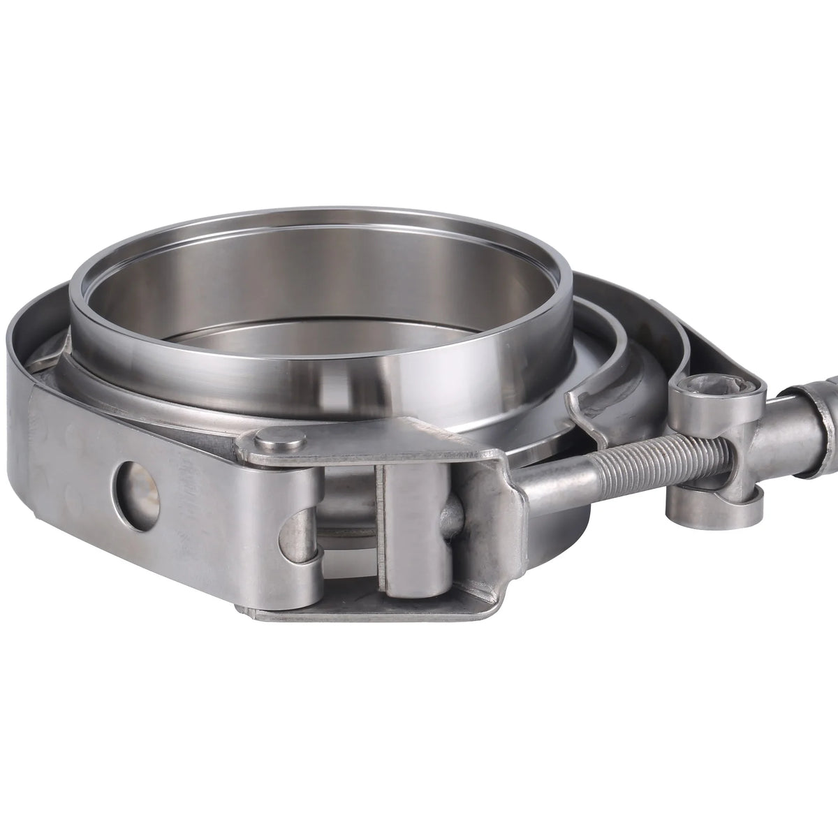 304 Stainless Steel  2.5" 3" Quick release V Band Clamp 63mm 76mm Turbo Exhaust Pipe Vband Clamp Male Female Flange V Clamp Kits