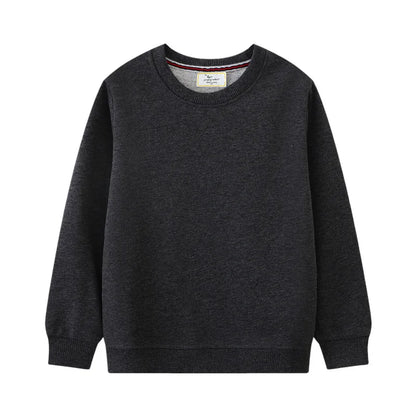 Jumping Meters 2-7T Long Sleeve Solid Boys Girls Sweatshirts For Autumn Spring Children's Clothing Hooded Shirts Tops Costume