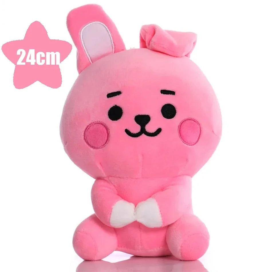 Plush Toy Tata Koay Shooky Mang Cooky Cartoon Animal Backpack Key Mobile Phone Pendant Office Relaxation Toys Friend Gift