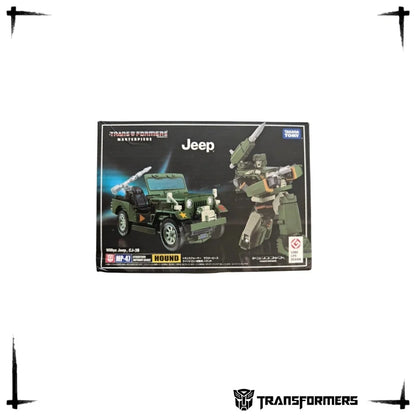 Official Takara Tomy Transformers MP Masterpiece KO MP47 Hound G1 Autobot Scout Premium Collectible Figure