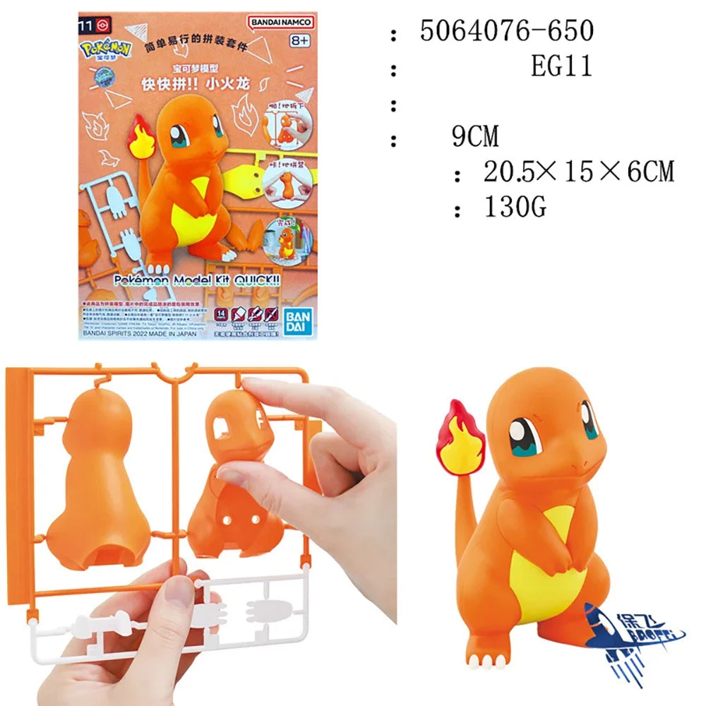 Original Pokemon Figure Rayquaza Ho-Oh Lugia Lunala Garchomp Gyarados Action Model Collectible DIY Assemble Ornaments