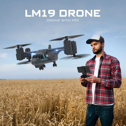 JJRC LM19 Rc Helicopters Drone with camera fpv Dron Plane Aircraft radio remote controlled Remote Control Airplane
