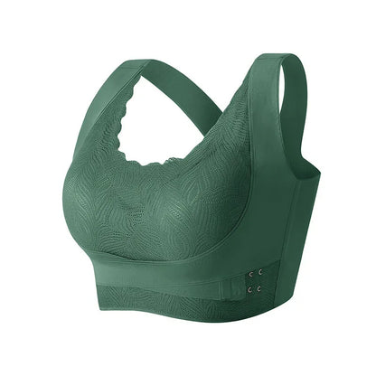 Four Season Seamless Breathable Gathering Anti Sagging Bra for Women Oversized Comfortable Breathable Thin Mold Cup Bra