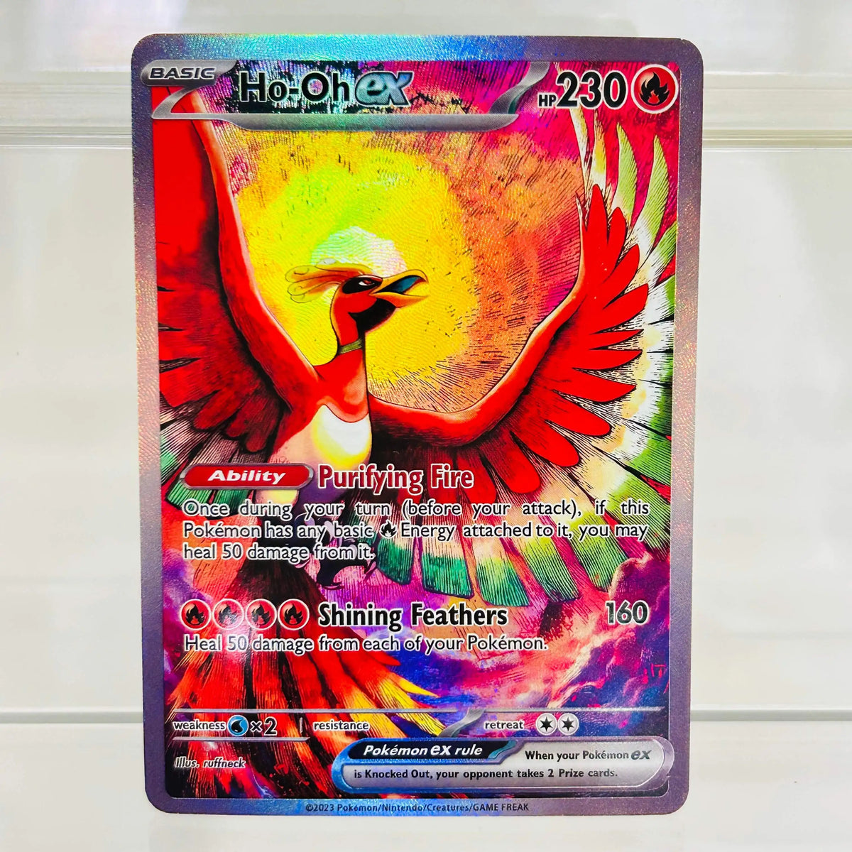 Dark Mewtwo ex English Version Collectible Grade DIY Foil Texture Nice Condition Premium Anime Collection Cards