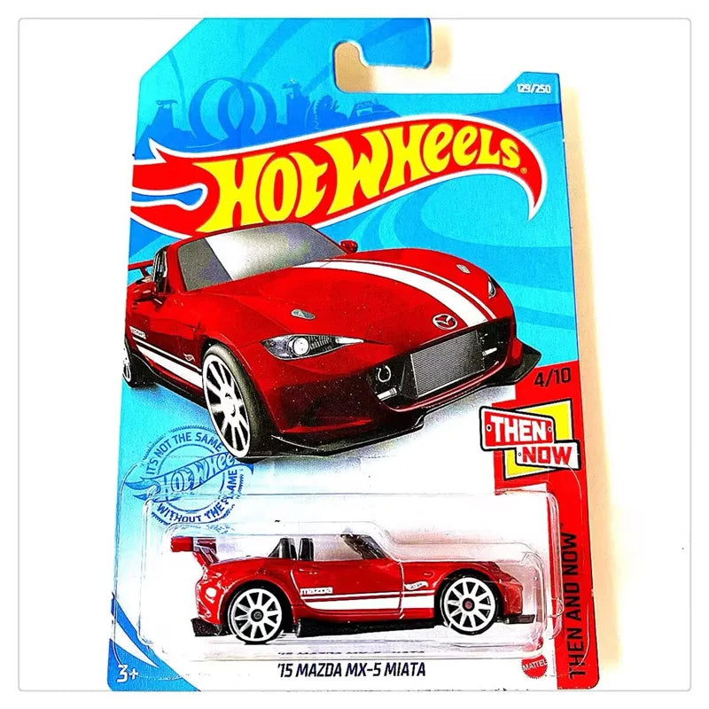 HotWheels 1:64 MAZDA MX-5 MIATA Alloy Sports Car Model Simulation Diecast Metal Classic Racing Vehicles Car Model Kids Toys Gift